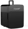 Crystals Mini Fridge, 10L Table Top Small Fridge Cooler & Warmer for Car Bedrooms Desk Office, 12V DC - 220 AC, Energy Efficient (Black)