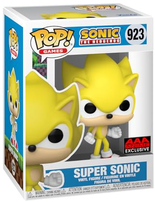 Funko - Sonic the Hedgehog - Super Sonic Pop! Vinyl Figure AAA Exclusive (gli stili possono variare)
