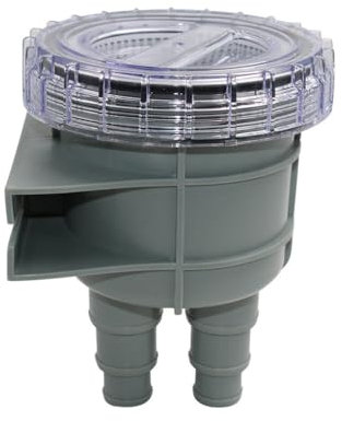 Durevole Mini Filtro Liquido Plastica Filtro Acqua di Mare Buona Tenuta Kayak Accessori Strumento di Pulizia del Motore Parti Marine Staccabili Piccolo