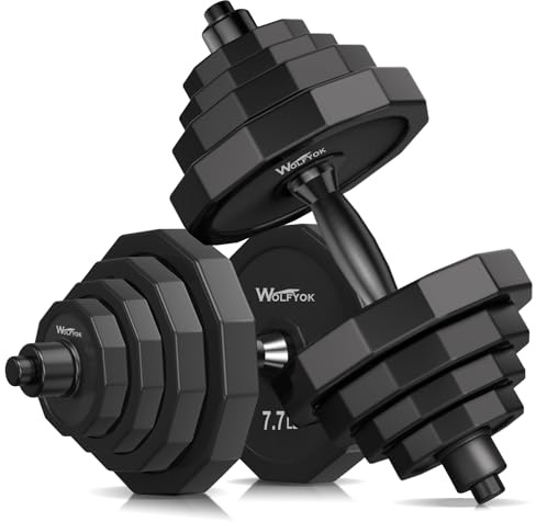 KISS GOLD Gewichte Kurzhantel-Set, verstellbare Hantel-Sets 10 kg, 20 kg, 29,9 kg, 40 kg, mit massivem Stahl, Langhantelfreies Gewichtsset mit Verbindungsstück, Workout, Zuhause, Fitnessstudio,