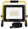 FIVMEN Baustrahler 100W 8500LM LED Strahler Arbeitsleuchte mit Standgestell und 3m Kabel Stecker Baulampe Flutlicht Wasserdicht IP66 für Garage Werkstatt Baustelle, Kaltweiß