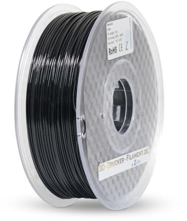 Z3D® Drucker Filament PLA 1,75mm 1kg SCHWARZ