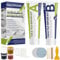 Kit de Réparation Baignoire, Kit Réparation Carrelage, Réparation Baignoire et Carrelage, Kit pour Réparer Baignoire, Kit de Finition de Fissures de Baignoire pour Réparer Eclats, Rayures