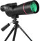 Yssevlon Zoom 25x-75x Spektiv HD Monokular Leistungsstarkes Teleskop Wasserdicht Große Reichweite mit Stativ für Vogelbeobachtung Camping