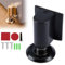 Türstopper, Magnetischer Türstopper Schwer,Türstopper Boden Selbstklebend Schwer Türhalter Tür Stopper Ohne Bohren Höhenverstellbarer Türpuffer Wandschutz Türfeststeller Door Stopper (Schwarz)