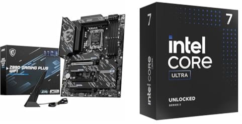 MSI Z890 GAMING PLUS WIFI + Intel Core Ultra 7 per sistemi processore desktop 265K 20 core