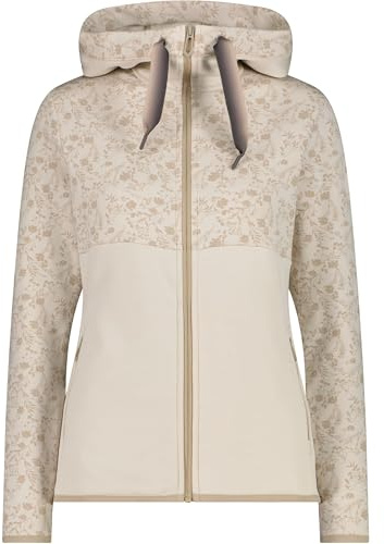 CMP Damen Hoodie Jacke, vaniglia mel, M