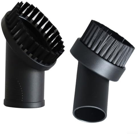 ARMYJY Lot de 2 brosses à poussière rondes pour aspirateurs, compatibles avec 32 mm de diamètre