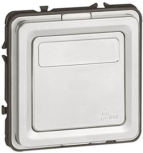 Legrand 077813 Soliroc IK10 IP55 Interrupteur ou va-et-Vient Repérable, 10AX, 250V