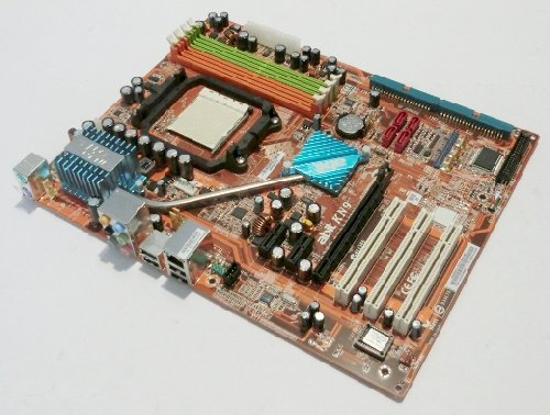 Abit KN9 - Placa base (zócalo AM2, tarjeta gráfica de NVIDIA nForce4 Ultra, 4 interfaces SATA y 2 IDE, factor de forma ATX, 10 puertos USB, memoria RAM DDR2, 1 ranura PCIe)
