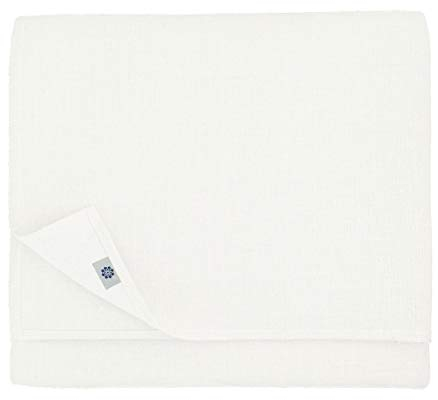 Linen & Cotton Elegante Festliche Tischdecke Stoff Amelia - 50% Leinen, 50% Baumwolle, Weiß/Weiss (147 x 250 cm) Tischtuch Tischwäsche Lang für Restaurant Hotel Cafe Deko Hochzeit Geburtstag Party