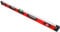 Magnetische LED Wasserwaage Opto 100cm – einfaches Ablesen dank LED und akustischem Signal – beidseitige Magnete, robustes Aluminium-Profil, hohe Messgenauigkeit - 3 Libellen für 180 90 45 Grad
