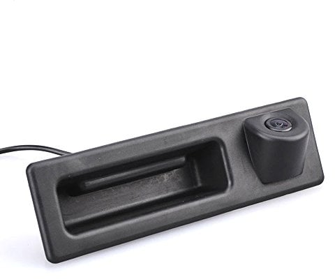 HD Auto Kofferraumgriff Rückfahrkamera Kompatibel mit BMW E82 E88/E90 E91 Touring E92 E93 M3 E60 E61/X1 E84/X5 E70/X6 E71/E72/F31/F10/F11/F15 F18 F22 F23 F25 F26 F30 F32 F34 F35 F36 F45 F80/X3 X4/330i