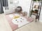 rugsx Kinderteppich Petit für Babyzimmer, Spielteppiche, Kinderzimmer, HASE rosa 200x290 cm