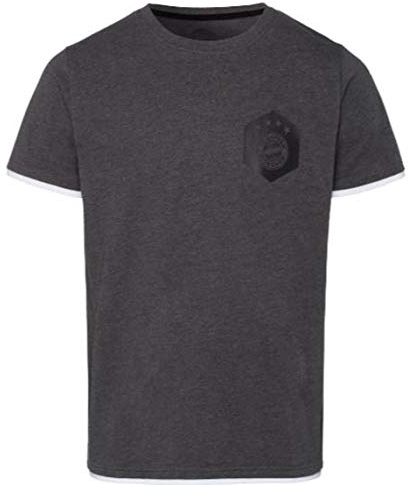 FC Bayern München T-Shirt Black Sign Tshirt, FCB, Shirt, Pokal + Meisterschaft (128)