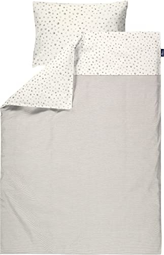Alvi Bettwäsche Standard Aqua Dot 100x135 / 40x60 cm | 401200016