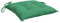 vidaXL Stuhlkissen 2 STK., Sitzkissen mit Bändern, Sitzauflage Outdoor Indoor, Stuhlauflagen Kissen für Gartenstuhl, Grün 40x40cm Oxford-Gewebe