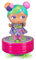 The Bellies From Bellyville - Rita Rumba, Juguete Interactivo con un Robot aspiradora – tocador con Accesorios, se Mueve y Gira como una muñeca Bailarina, con Sonido, Desde 3 años, Famosa (700016703)