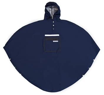The people's poncho Unisex 3.0 Poncho, Marineblau, One Size