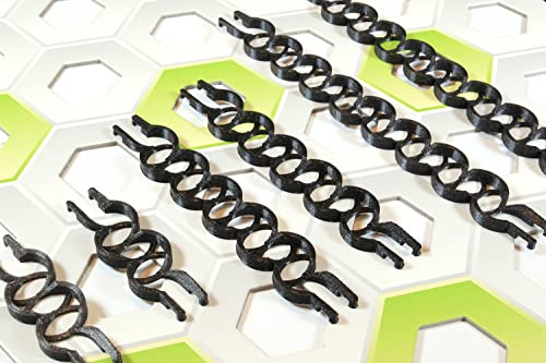 TracksCreations Rail Zigzag Tubo compatibile gravitrax (Zickzack)