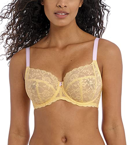 Freya Plunge Damen-BH mit Bügeln, Zitrone (Lemon Fizz), 32FF