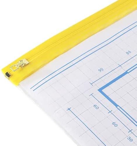 SPRINTIS Planschutztaschen A0 mit Gleitverschluss im 10er Set, wetterfeste, schmutzabweisende und transparente Planschutztaschen (DIN A0)