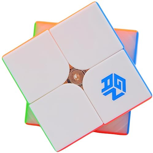 Bukefuno GAN 251 V2 2x2 Cube Gans Mini Speed Stickerless GAN251 V2 51mm Cube 2x2x2 Anfänger Spielzeug Magic Puzzle