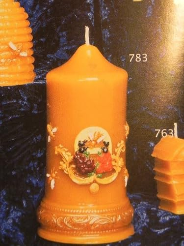 Kerzengießform Imkerkerze mit Bienen Imker 783 Silikon Bienenwachs Kerzen giessen herstellen Silikonform