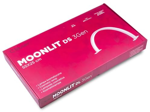 Lampada Da Scrivania Per Unghie A Mezza Luna, LED 3000-6000k, Perfetta Per Manicure, Tatuaggio, Ciglia (55cm/25cm)