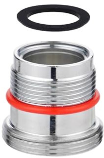 Hibbent M18.5-M22 connexion aérateur de robinet en laiton, filetage mâle robinet de salle de bain adaptateur aérateur de robinet de purificateur d'eau