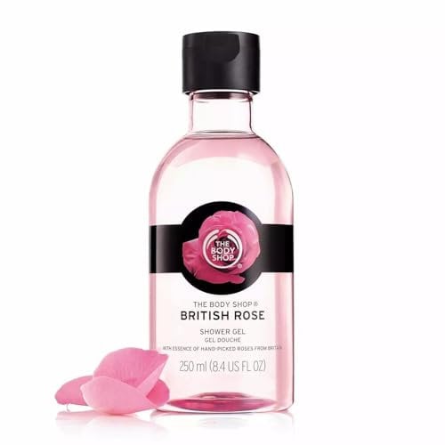 The Body Shop British Rose Shower Gel 250ml Discontinued