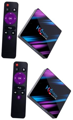jojofuny 2-Teiliges Box-Set religulous appl Film Box für Fernseher Anwendungen einschlagfolie Fernseher Boxen Streaming-Geräte Streaming-Media-Player Ohne Batterie Spieler