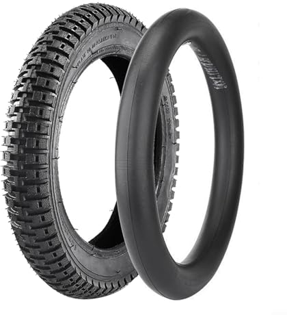 HEIBTENY Premium 40,6 cm (16 Zoll) Reifen + 16x2.125/2.4 Schlauch Pannensicher 16x2.4 MTB Reifen Fahrradreifen E-Scooter Elektroroller Zubehör hervorragende Griffigkeit und Traktion