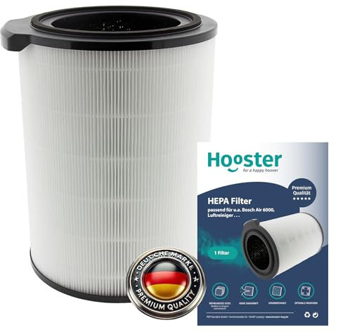 1 Filter kompatibel mit Bosch Air 6000 Luftreiniger | 360° HEPA/Aktivkohle-Filter für eine optimale Luftreinigung