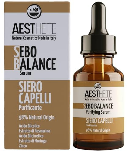 Kopfhaut Serum Mit Rosmarin Extrakt Glykolsäure Und Zink, Haarserum Und Kopfhaut Pflege Sebumregulierendes Haarwasser Gegen Fettiges Haar Scalp Serum 98% Natürliche Inhaltsstoffe 50ml