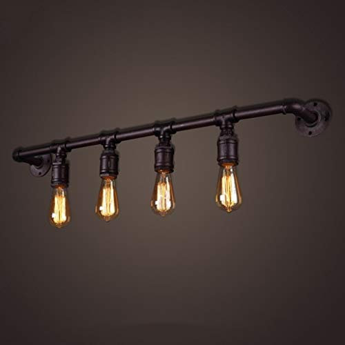 GSZCCZS Luce di Applique a Parete, Industriale a Vapore per Tubo d'Acqua luci a Parete a Parete v-antena Lampada da Parete retrò Macchina in Metallo Gun Gun Bar Ristorante Decorazione Sconce mura
