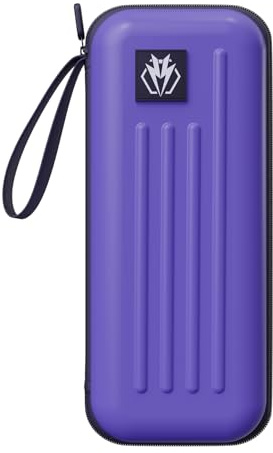 Lavishio Dart Case,Darts Carrying Case Holds 3 Darts and Extra Accessories,Built-In Storage Tubes and Pockets for Flights, Tips, Shafts ect