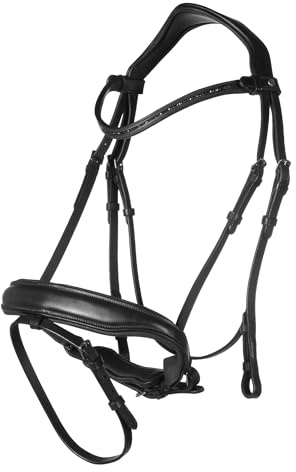 HKM Ira Bridle Black Cob