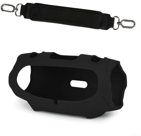 Robuste Silikonhülle für JBL Xtreme 4, Staub- und Stoßfestigkeit (schwarz)
