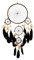 Woru Dreamcatcher Batik - Traumfänger Ø 22 cm & 4 x klein