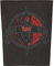 Slipknot Crest Unisex Backpatch schwarz/rot/grau 95% Baumwolle, 5% Polyester Band-Merch, Bands