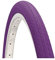 Copertone Ideale per Olanda/City Bike 26 x 1 3/8 Rosso Giallo Verde Blu Rosa Azzurro Viola Marrone Crema Nero Bianco (Viola)