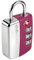 Go Travel Sentry® Alert Combination Safe & Secure Luggage Padlock (Ref 336)
