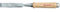 Connex COX861020 Stechbeitel mit Ulmer Heft aus Weißbuche und Chrom-Vanadium-Klinge mit Seitenfase, Breite 20 mm