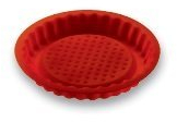 Moule à tartelette / tarte - 100% silicone - diamètre 13cm, hauteur 3cm