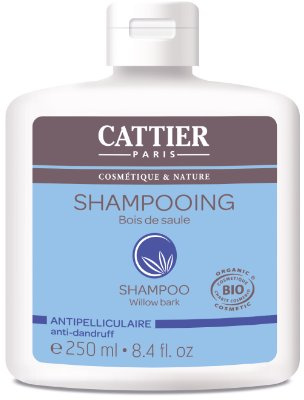 Cattier Anti-Schuppen Shampoo aus Weide, 250 ml, 2 Stück
