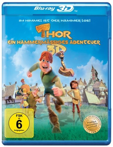 Thor - Ein hammermäßiges Abenteuer / Thor: Legend of the Magical Hammer ( Hetjur Valhallar - Þór ) (3D & 2D) (Blu-Ray)
