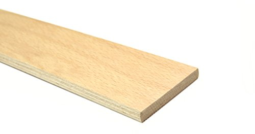 Individual Replacement Beech Sprung Wooden Bed Slats 63mm x 8mm x 915mm. Also Available in Any Length, Bespoke or Custom Length (5 Slats Pack).