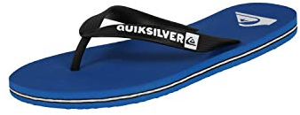 Quiksilver Molokai, Herren Dusch- & Badeschuhe, Schwarz (Negro/(Xkbk Black/Blue/Black) Xkbk), 42 EU