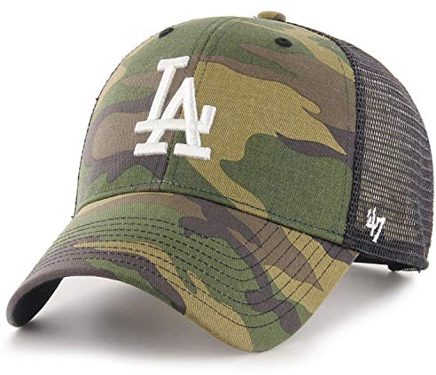 '47 Brand Trucker Cap - Branson Los Angeles Dodgers Wood camo